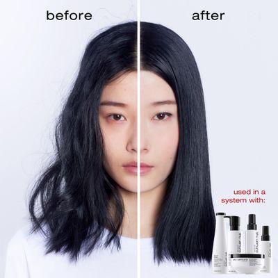 shu uemura art of hair Izumi Tonic Strengthening &amp; Thickening Rice Water Serum - Hydrates &amp; Repairs Damaged Hair, Softens and Adds Shine, With Japanese Rice Water, 1 Fl Oz