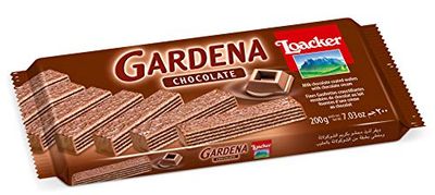 Loacker Gardena Chocolate Enrobed Wafers, 200g7.05oz.