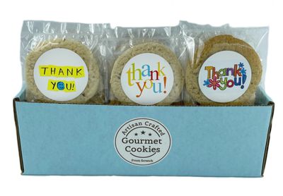 The Providence Cookie Company llc INDIVIDUALLY WRAPPED THANK YOU COOKIE GIFT ASSORTMENT Choose 6, 12, 24, 36, 48 or 60 Cookies. 6 Cookies