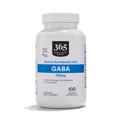 365 by Whole Foods Market, GABA 750Mg, 100 Vegetarian Capsules