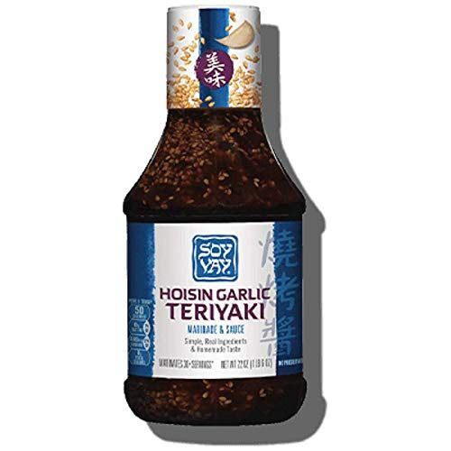 Soy Vay Marinade and Sauce, Hoisin Garlic, 22 oz Pack of 6