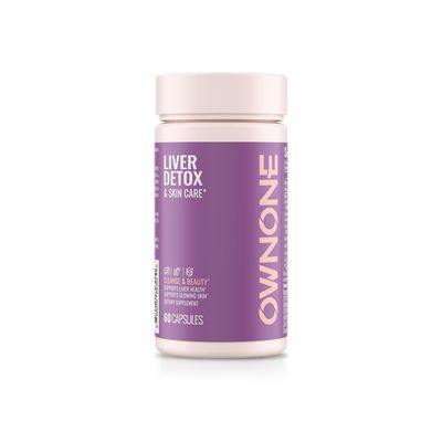OWNONE Liver Detox for Women, Liver Cleanse Detox &amp; Repair Supplement with Milk Thistle, Dandelion and Turmeric Extract, Liver Support Supplement, 60 Vegetarian Capsules, 30 Days Supply