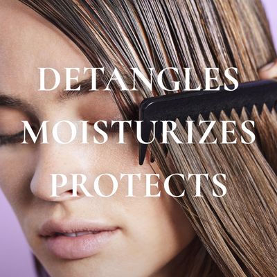 Nuxe Hair Prodigieux Detangling &amp; Heat Protectant Leave-In Spray. 446F Heat Protection, Adds Shine. Vegan &amp; Silicone-Free, 3.3 fl oz