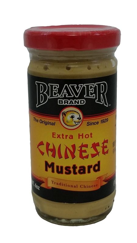 Beaver Extra Hot Chinese Mustard, 4 oz