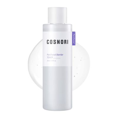 COSNORI Panthenol Barrier Toner - Vegan Skin Barrier strengthening Toner, Korean Skincare, High Content panthenol, Kakadu Plum Extract, Skin Texture&amp;Hydration Care, 6.93 fl.oz