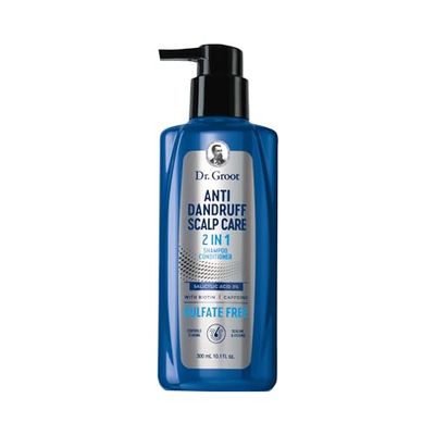 Dr. Groot Anti-Dandruff Scalp Care 2-in-1 Shampoo and Conditioner, 3 Salicylic Acid, Scalp Build Up Control, Men &amp; Women, Korean Hair Care, Kbeauty