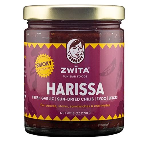 Zwita Smoky Harissa 6oz Tunisian Sun Dried Chili Paste