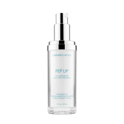 Colorescience Pep Up Collagen Renewal Face &amp; Neck Treatment, Promotes Collagen and Elastin Production, 10 Peptides to Defend Against Signs of Aging