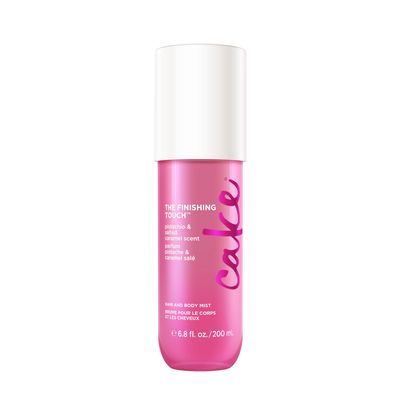 Cake Beauty Hair &amp; Body Mist, The Finishing Touch - Pistachio &amp; Salted Caramel Scent - Infused with Vitamin E &amp; Argan Oil - For All Skin &amp; Hair Types - 6.8 Fl Oz 200 mL