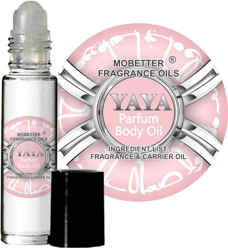MOBETTER FRAGRANCE OILS YAYA Perfume Body oil for Women Long-Lasting Alcohol-Free Scented Roll-On Travel-Friendly Body Fragrance Smooth &amp; Elegant Oil-Based Perfume for Daily Use