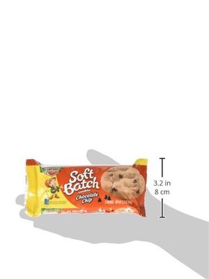 Keebler Soft Batch Cookies, Chocolate Chip, 2.2 oz Pouches Pack of 12