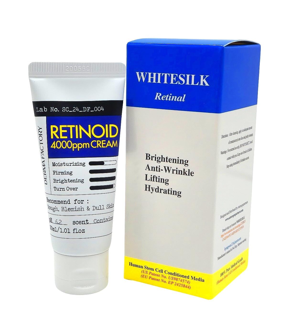 WHITESILK ULTIMATE 0.4 Retinoid liposome Cream ?Line Lifting and Rejuvenation Concentrate 30ml1oz