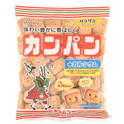 Authentic Japanese Sanritsu Kanpan Biscuits Cookies 6.35 oz180g Made in Japan