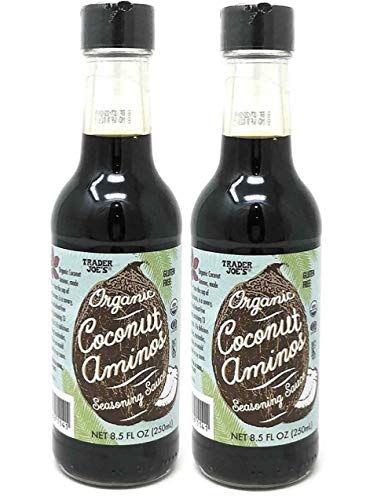 Trader Joe&#39;s Organic Coconut Aminos Seasoning Sauce 8.5 oz Bottle Sauce - 2-Pack!