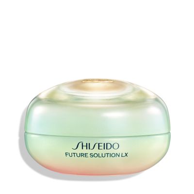 Shiseido Future Solution LX Legendary Enmei Ultimate Brilliance Eye Cream - 15 mL - Targets Dullness, Dark Circles, Sagging, Wrinkles &amp; Tension - Includes Magatama Eye Massager - All Skin Types