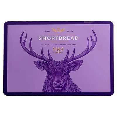 Marks and Spencer Scottish All Butter Shortbread Assortment Stag Tin 650g
