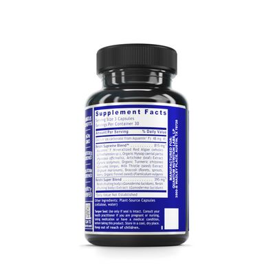 QNL Quantum Reishi - Vegan Reishi Mushroom Supplement - Liver & Immune Support Supplement - Made from Reishi Fruiting Body & Reishi Mushroom Extract - 90 Plant-Source Capsules