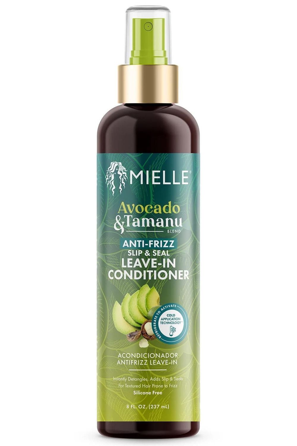 Mielle Avocado &amp; Tamanu Blend Anti-Frizz Leave-in Conditioner 8 Fl Oz Pack of 1
