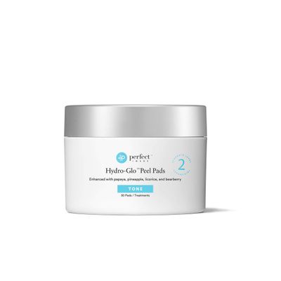 Hydro-Glo Peel Pads - Enhanced with Kojic, Mandelic, Glutathione, Licorice, Papaya, Pineapple, Bearberry Extracts 40 Strength