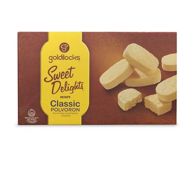 Goldilocks Sweet Delights Classic Polvoron 10.60oz 300g 2 Pack