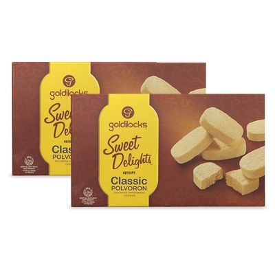 Goldilocks Sweet Delights Classic Polvoron 10.60oz 300g 2 Pack