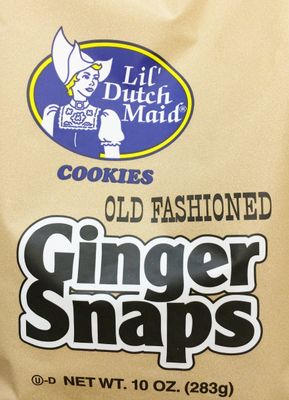 2 x 10oz Lil&#39;s Dutch Maid Old Fashioned Ginger Snaps Cookies Two Bags per order