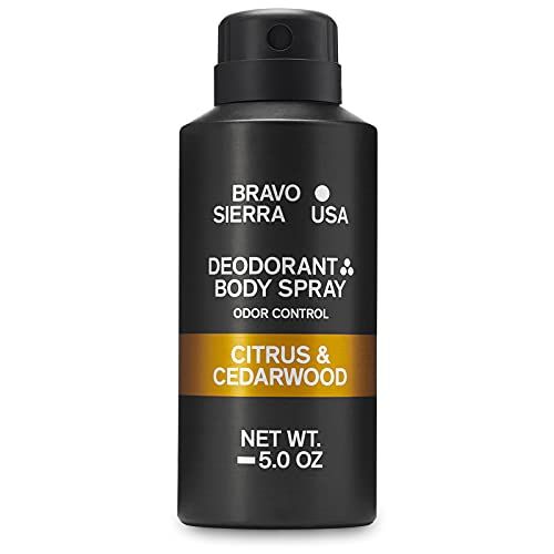 Bravo Sierra Citrus &amp; Cedarwood Body Deodorant Spray, 5 oz