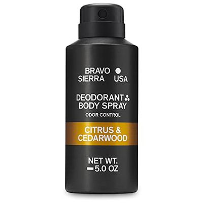 Bravo Sierra Citrus &amp; Cedarwood Body Deodorant Spray, 5 oz