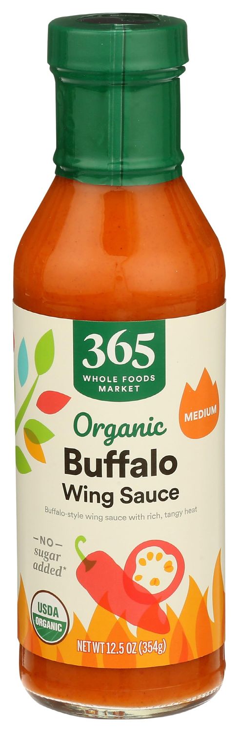 365 by Whole Foods Market, Organic Buffalo Wing Sauce, 12.5 Ounce