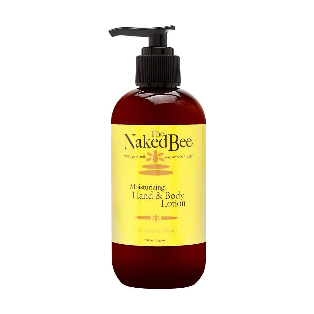 The Naked Bee Nourishing Body Lotion for All Skin Types 8 oz- Moisture Replenishing Lotion for Dry Skin with Coconut &amp; Honey