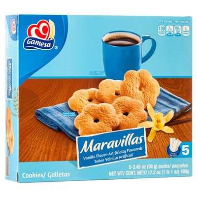 Gamesa Cookie Maravillas Vanilla