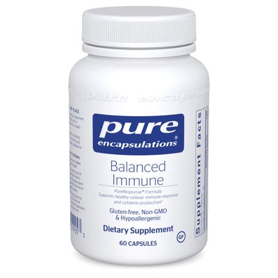 Pure Encapsulations Balanced Immune Joint, Gastrointestinal and Thyroid Function Support 60 Capsules