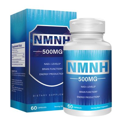 NMNH -Easy to Use,NMN Supplement,NAD Supplement Energy, Focus - 60 Capsule