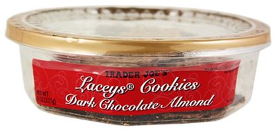 Trader Joe&#39;s Laceys Cookies Dark Chocolate Almond
