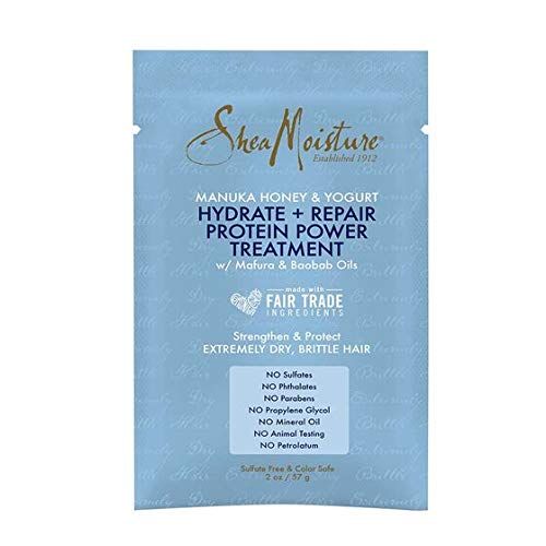SheaMoisture Hydrate Repair Protein Power Treatment Manuka Honey Yogurt 2 Ounces