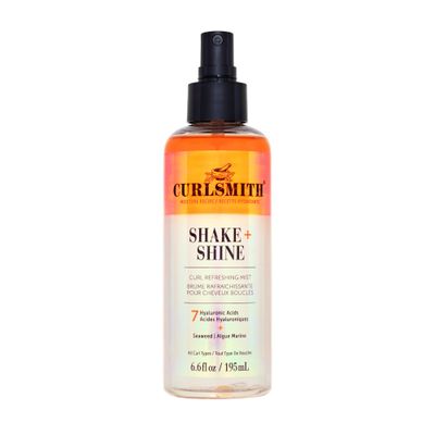 CURLSMITH - Shake and Shine 2-Day Refresh Curl Refreshing Mist for Curly Hair Controls Frizz, Adds Shine, Increases Moisture and Increases Curl Definition