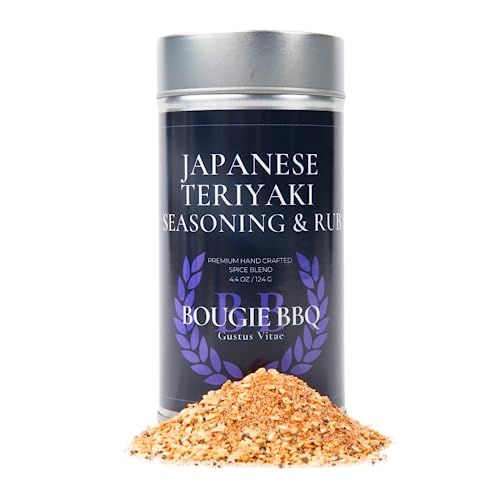 Japanese Teriyaki BBQ Seasoning &amp; Rub All Natural Spice Mix Small Batch, Hand Made Artisan Spice Blend All Natural Non GMO GLP-1 Friendly No Artificial Ingredients or Additives Sustainably Sourced...