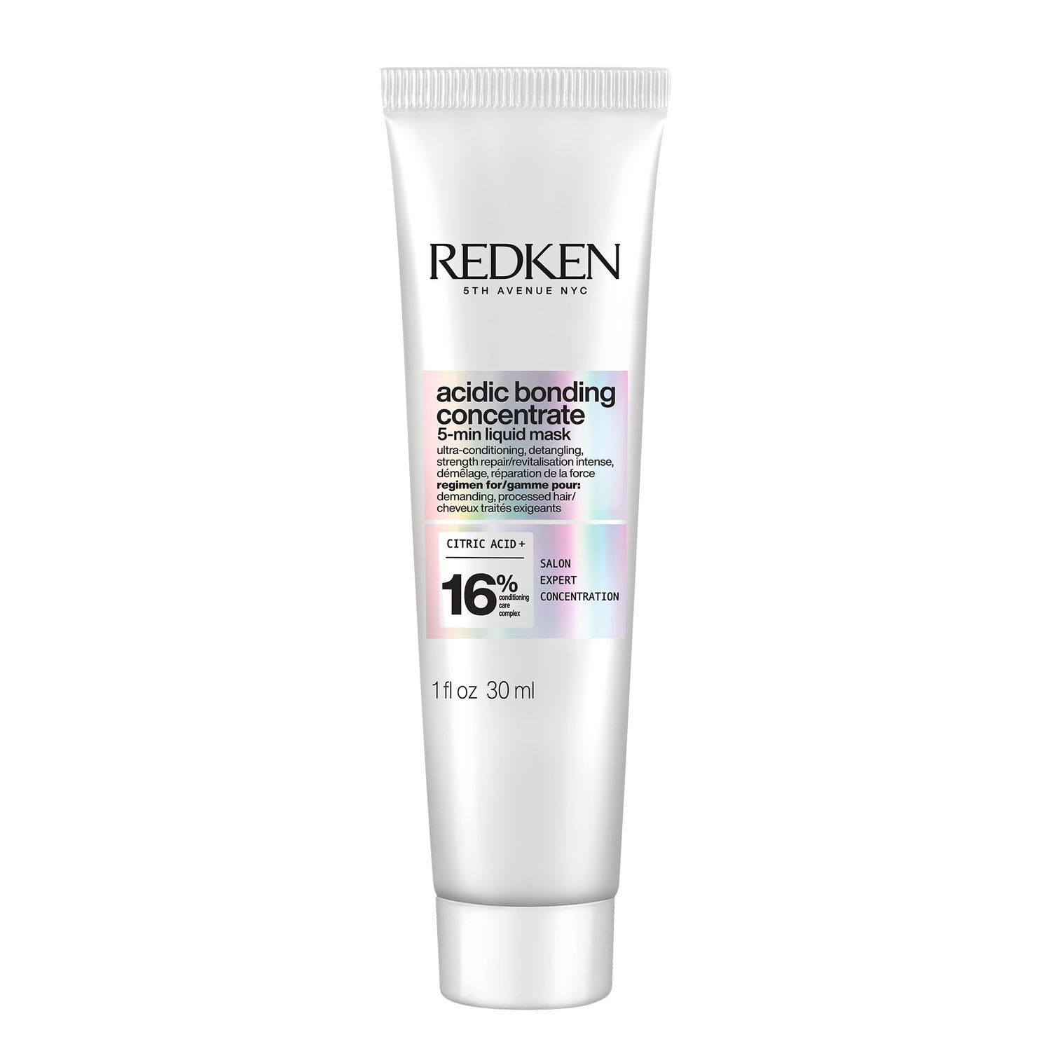 Redken Bonding Hair Mask for Dry, Damaged Hair Repair Acidic Bonding Concentrate Hydrating 5 Minute Hair Mask For All Hair Types