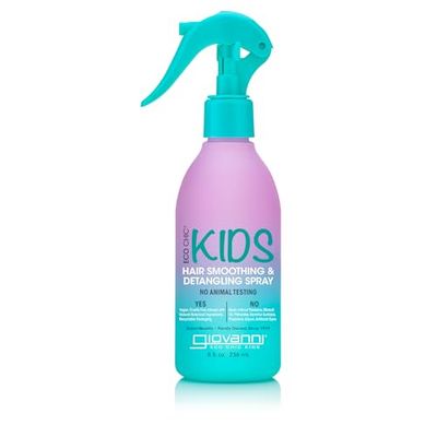 Eco Chic KIDs Hair Smoothing &amp; Detangling Spray - Detangler Spray For Kids, Kids Detangler Spray, Hair Detangler Spray For Kids, Salon Quality, Natural Botanical Ingredients, Vegan - 8 Fl Oz