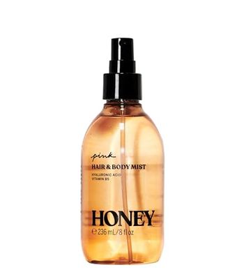 Victoria&#39;s Secret PINK Honey Hair &amp; Body Mist, Perfume Spray for Women 8 oz