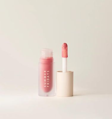 Summer Fridays Dream Lip Oil in Rose Bud &amp; Complimentary Sheet Masque