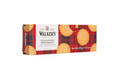 Walkers Shortbread Stem Ginger Shortbread, 6.2 Ounce Box