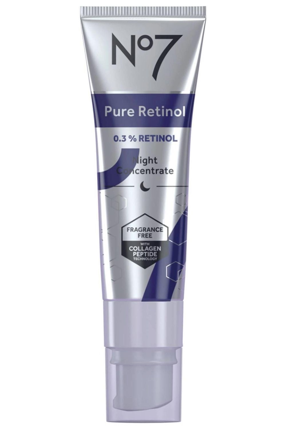 No7 Pure Retinol Night Concentrate 0.3 Retinol 1.0 Fl Oz