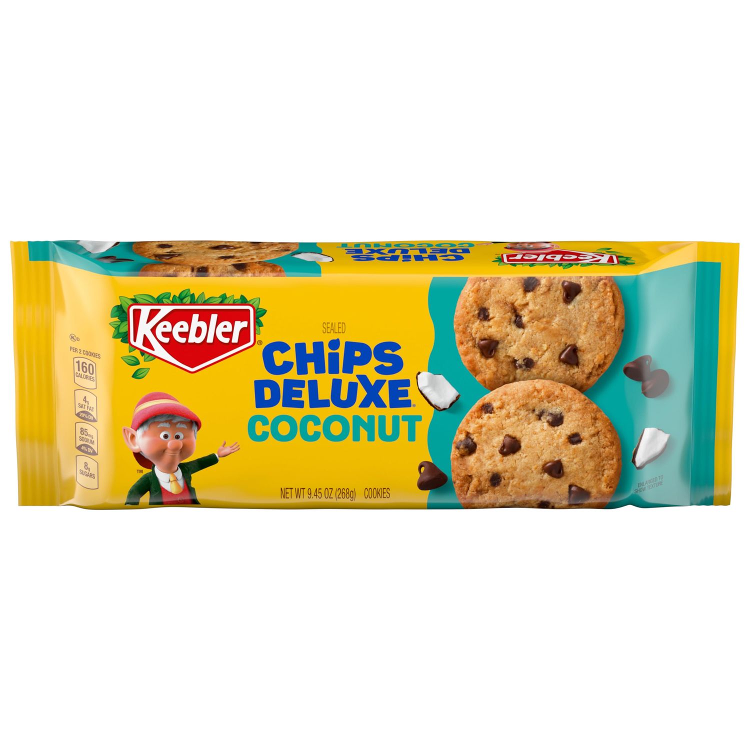 Keebler Chips Deluxe Coconut Cookies, 9.45oz