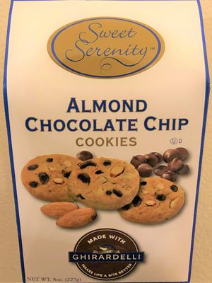 Sweet Serenity - Almond Chocolate Chip Cookies