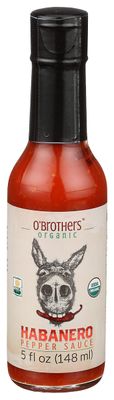 O&#39;Brothers, Habanero Hot Sauce, 5 oz