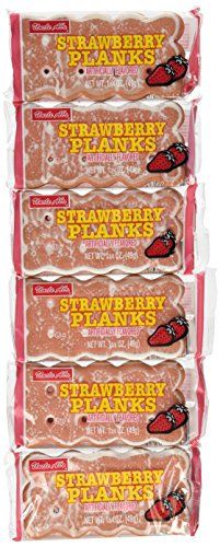 Uncle Al&#39;s Strawberry Stage Plank Cookie 12 Pk.