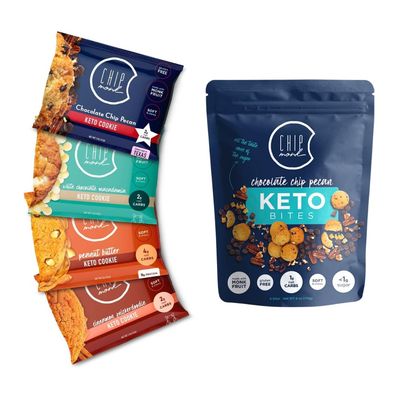 ChipMonk Keto Sampler Cookie Box Low Carb, Gluten Free, Sugar Free Variety Snack Box
