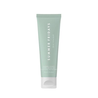 Summer Fridays Super Amino Gel Cleanser - Gentle Face Cleanser Makeup Remover - Helps to Calm Irritation, Balance pH, Nourish Skin Restore Moisture 5 Fl Oz