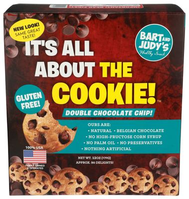Bart&#39;s Bakery Gluten Free The Best Chocolate Chip Cookies in the World, Extra Chocolate Chip, 12 ounce